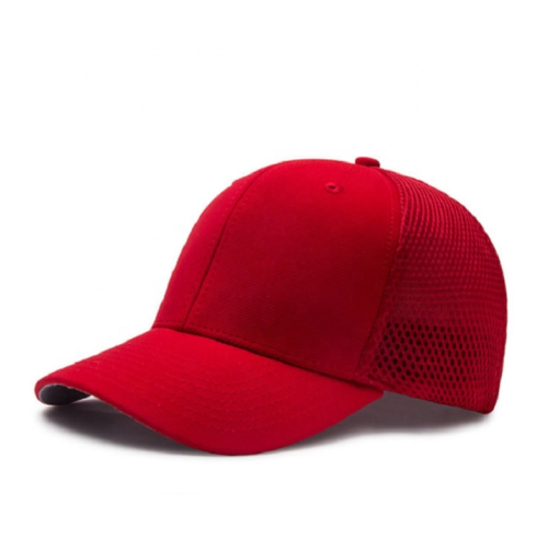 baseball cap with mesh back