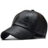 fashion PU baseball cap